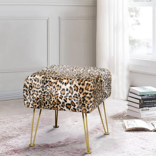 Leopard print faux fur - faux,